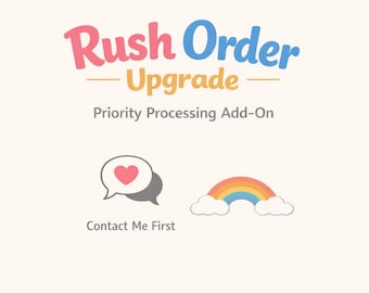 Rush Order Upgrade: Priority Processing Add-On for Existing Orders