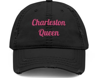 Embroidered Mahjong Hat: Tile Queen Game Night Cap