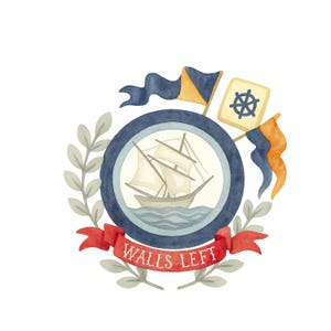 Personalized Nautical themed Mahjong Mat -- for boating, Mahjong at the lake or beach houses. image 11