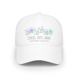 Mahjong Baseball Cap. Funny Mahjong Tile Game Gift for Her . Tile Queen Style Mahjong Hat. Embroidered Mahjong Club Merch