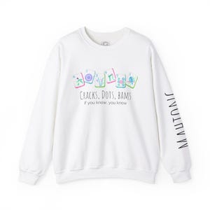 Mahjong Sweatshirt: Cozy Tile Design Pullover