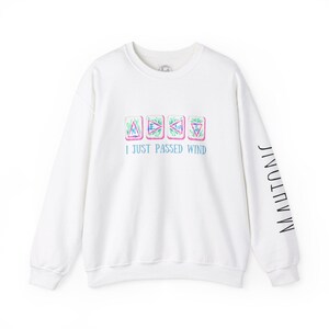 Mahjong Sweatshirt: Cozy Mahjong Tile Pullover.