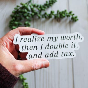Positive Affirmation Sticker | Waterproof Sticker, Positive Sticker, Kindle Sticker, Laptop Sticker