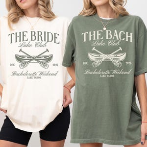 Lake Bachelorette Party Shirt, Love on the Lake Bachelorette Shirt, Mountain Bride Lake Bachelorette, Bachelorette Lake Trip Matching Tee