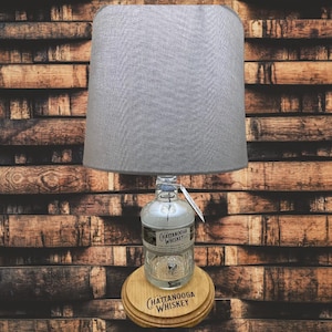 Whiskey Bottle Lamps