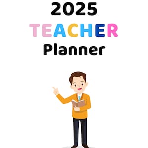 2025 Teacher Planner