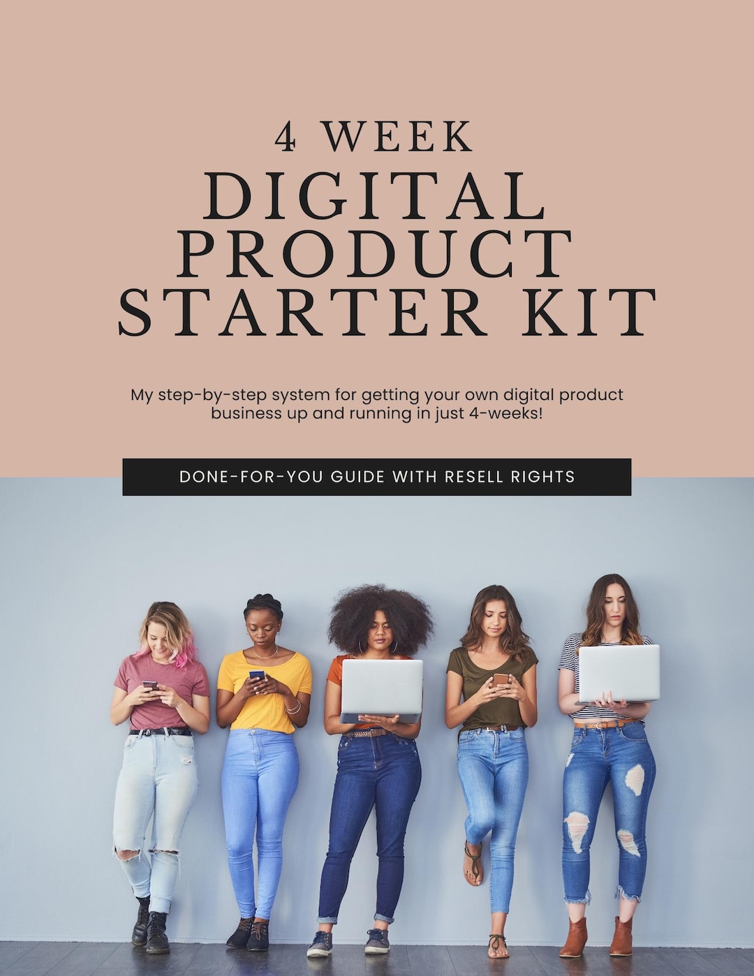 4 Week Digital Product Start Kit - Etsy