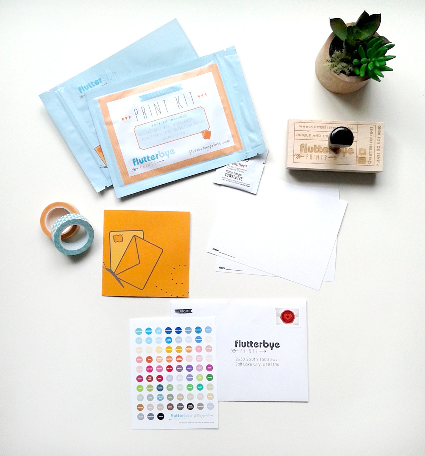 Inkless Fingerprint Kit For Use with Custom Fingerprint Etsy