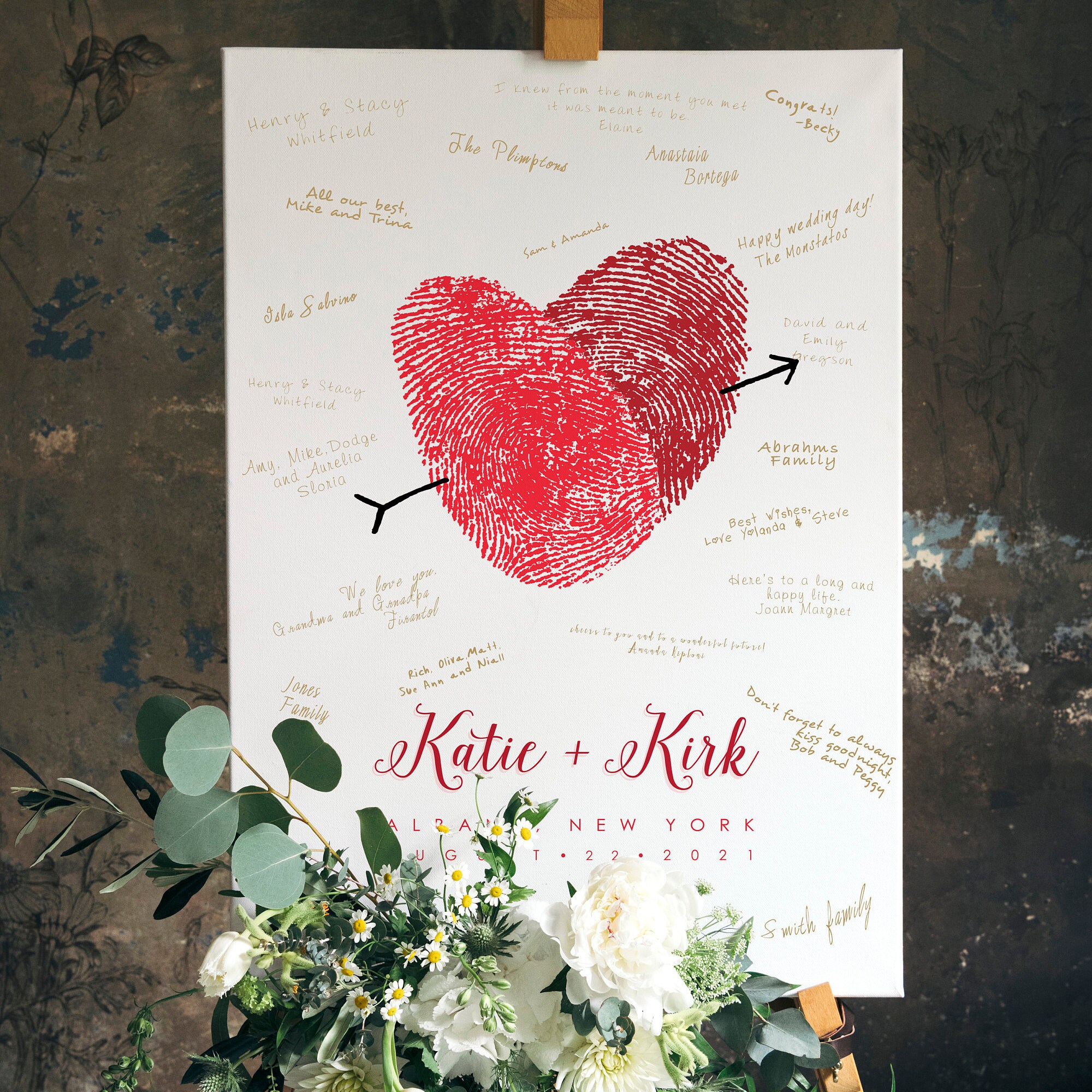 The Enduring Allure of Fingerprint Wedding Art: A Timeless Keepsake for Cherished Memories