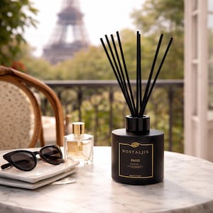 Paris pomegranate noir hand poured scented diffuser |travel destination diffuser| 100ml gift
