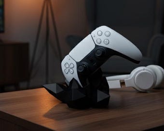 Crystal PS5 DualSense-stativ (Crystal Design)