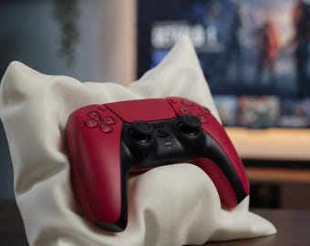 PS5-ställ med satinkuddsutseende