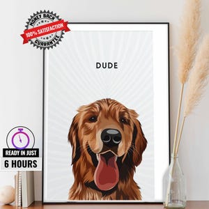 Custom Pet Portraits | Personalized Digital Pet Drawings, Line Sketches, Cat or Dog memorial, Pet art Photo Digital, Watercolor Pet Painting