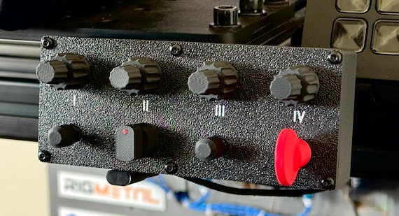 Quad dual encoders & funkyswitches for MSFS, X-Plane, DCS