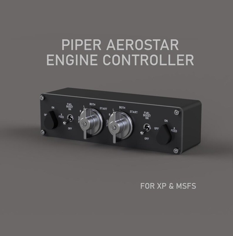 Piper Aerostar Engine Controller - X-plane/msfs - Etsy