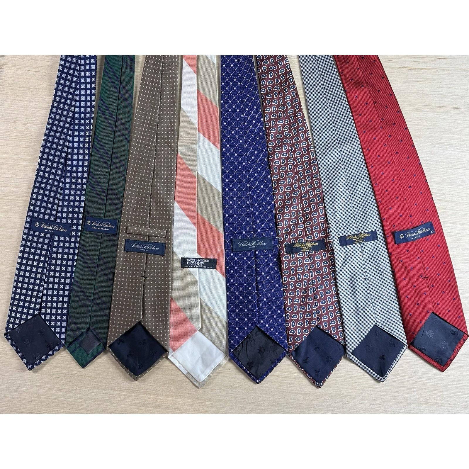 ブルックス ブラザーズ メーカーズ シルクネクタイ 8本セット - Etsy 日本