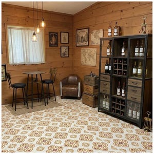 3 Piece Round Bar Table Set for 2, Small Kitchen Breakfast Table with Storage, Bar Table and Chairs Set with Cushion Stools
