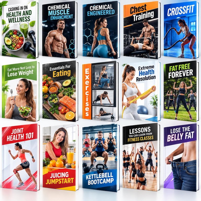 Javascript Programming Exercices 50 Fitness Ebook Bundle | Personal Trainer and Coach Program | Health ...
