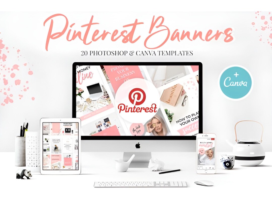 Canva Pinterest Templates | Editable Pin Designs for Marketing & Social ...