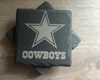 Dessous de verre en ardoise des Cowboys de Dallas