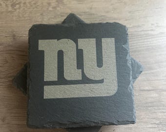 Dessous de verre des Giants de New York en ardoise