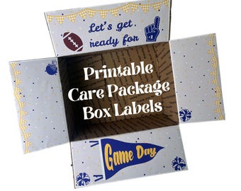 Lila & Gold Spieltag Pflege Paket druckbare Etiketten (digitaler Download)