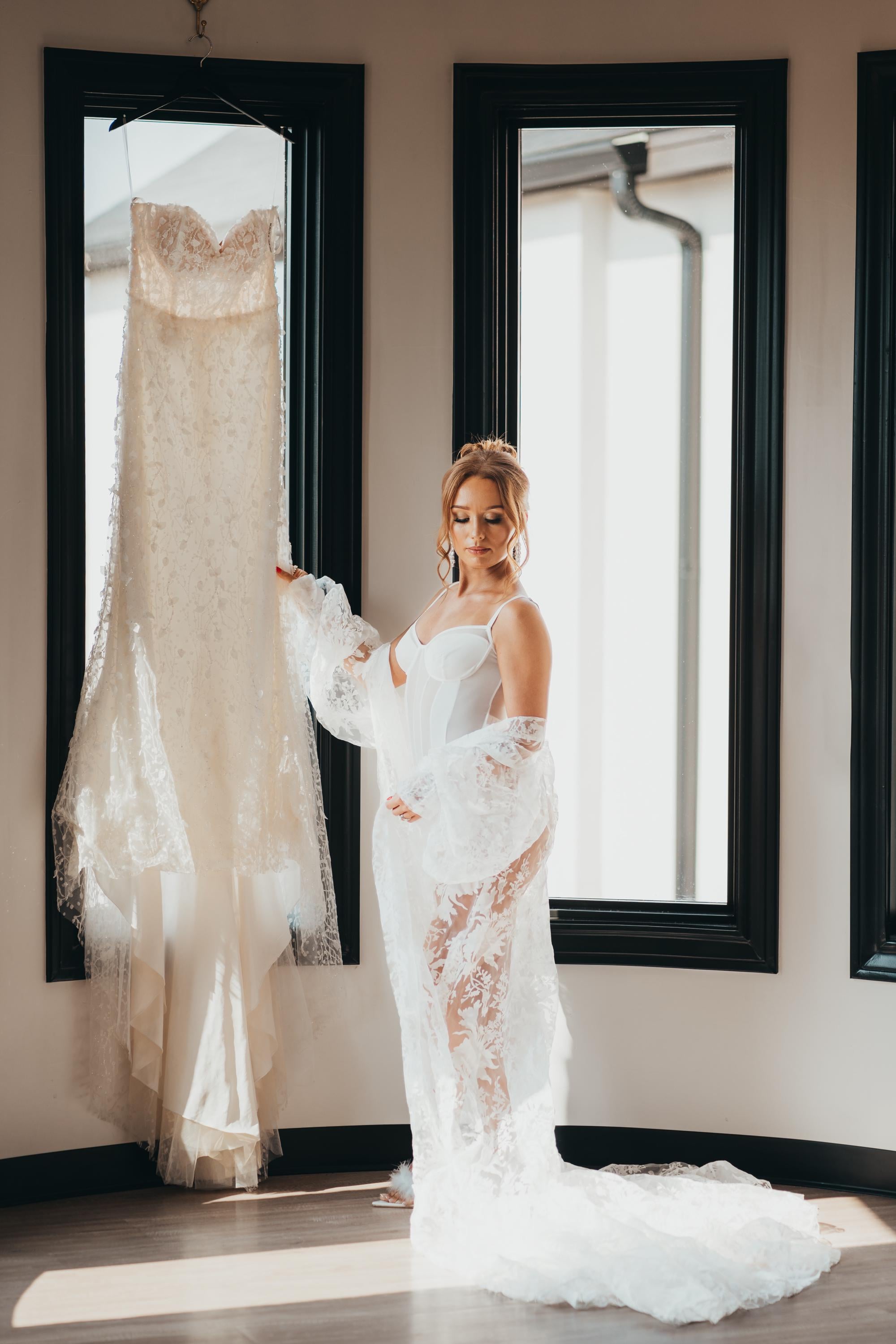 Sheer Fluffy Robe - Etsy