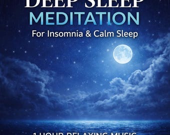 Deep Sleep Music – 1 Hour Anxiety Relief Meditation for Insomnia ...