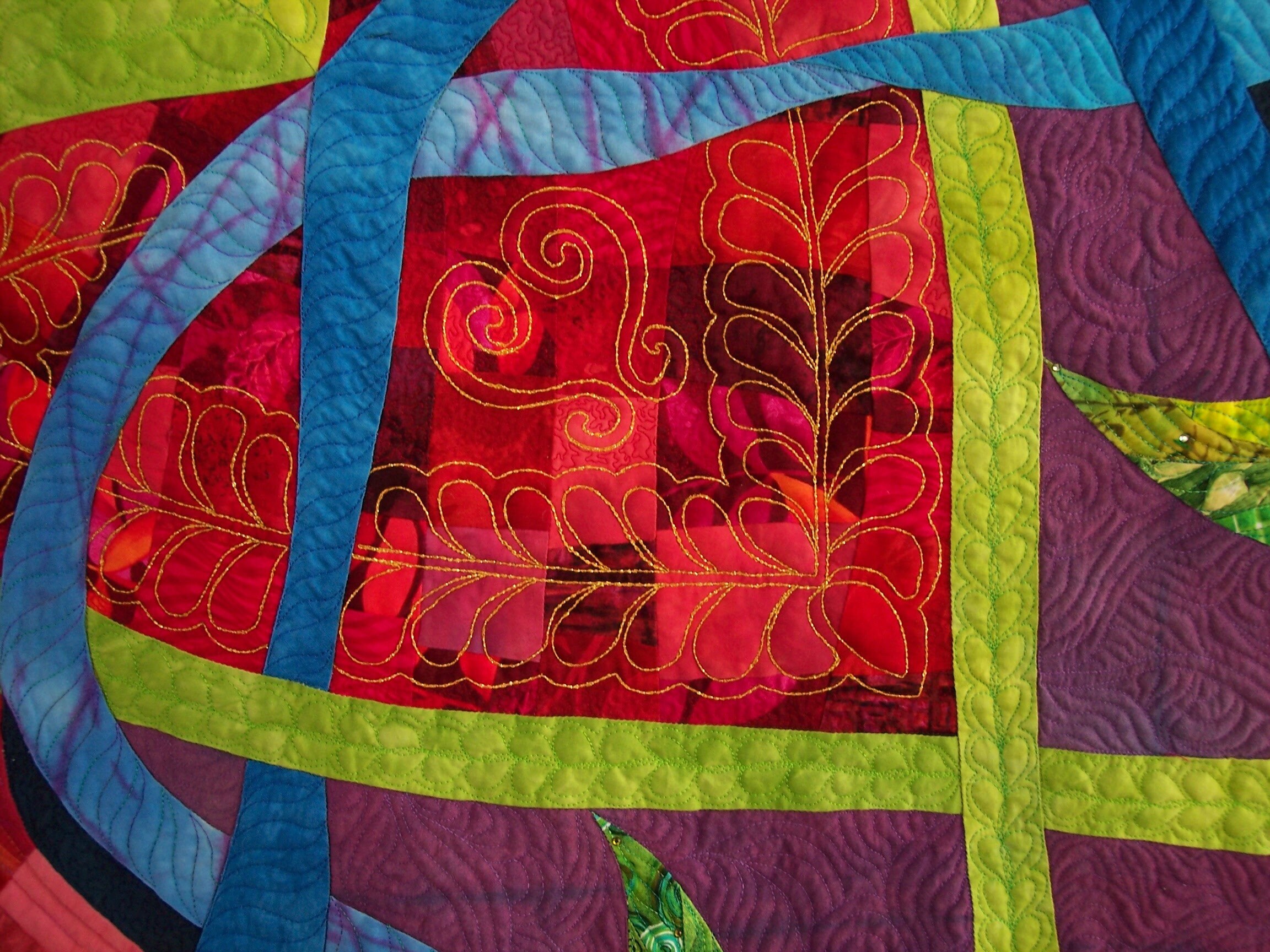 Quilted Wall Hanging Celtic Heart Rhapsody Quilt - Etsy