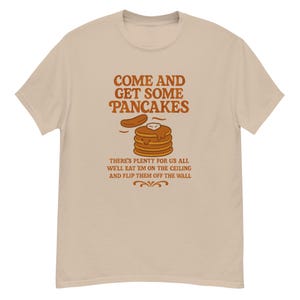 Pancakes Goose Inspired classic tee