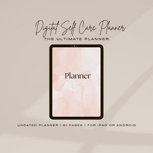 2025 Self Care Digital Planner, Minimalist Planner, 2025 Planner, GoodNotes Planner, IPad Planner, Daily Planner, Weekly Planner