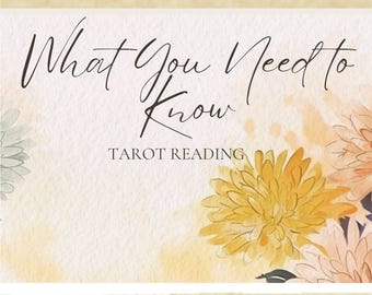 What You Need To Know Reading