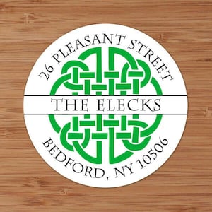 Celtic Knot - Custom Personalized Address Labels or Stickers