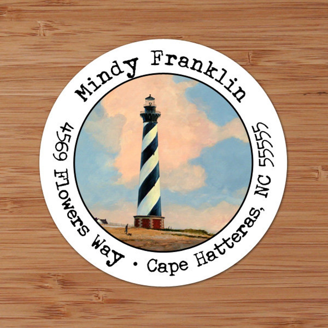 Lighthouse Custom Address Labels or Stickers Etsy