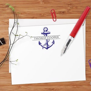 Nautical Anchor Custom Address Labels or Stickers image 5