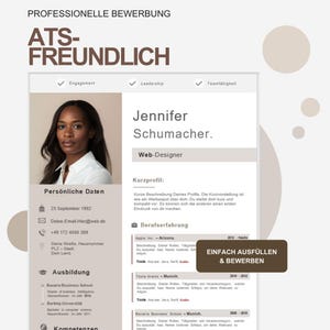 Premium Resume Bundle – ATS Friendly CV, Cover Letter & Cover Page (Word, Guided Writing Help) Template successful application