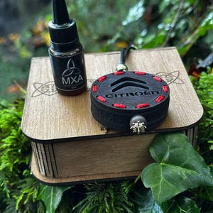 Citroën Auto-Lufterfrischer aus Holz | Nachfüllbarer Holzdiffusor | Geschenk für Autofahrer | Handgefertigtes Autoaccessoire