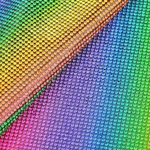 Rhinestones Mesh Fabric, Hot Fix, Self-adhesive Sheet, Shiny Glass, for DIY Crafts, Wedding Dresses, Costumes, Shoes, Bags, Garment Applique