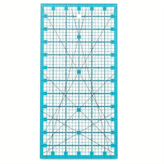 Acrylic Sewing Guide Ruler 30x5cm – Non-Slip Quilting & Tailoring Measuring Tool For DIY Craft