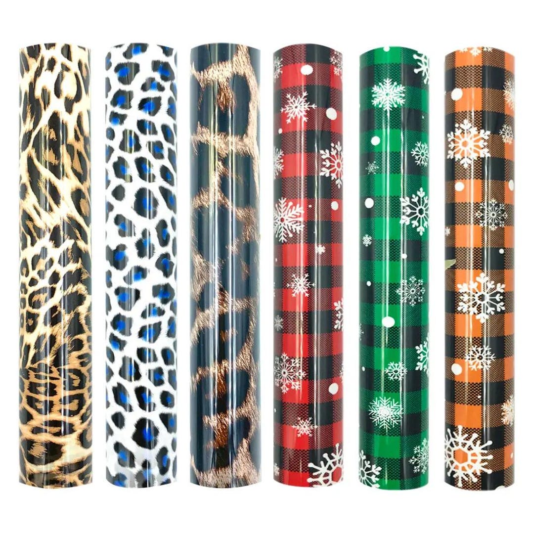Heat Transfer Vinyl, HTV Sticker, 6pcs Assorted Design for DIY Craft ...
