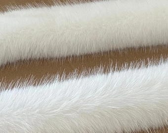 Artificial Faux Fur Ribbon Tapes, 1 Meter, Fluffy Plush Trim, for DIY Sewing, Costume Design, Dress Decoration, Shoes Applique, Handmade