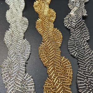 Sparkling Rhinestone Strip Trim, 1 Yard, Crystal Ribbon, for DIY Fashion, Costume Design, Wedding Décor, and Craft Embellishments