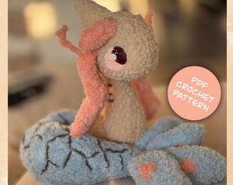 Little Sea Snake - Amigurumi Digital Crochet Pattern - PDF - English