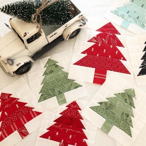 Christmas Tree Pattern | Tree Farm Block Pattern PDF | The Pattern Basket - Margot Languedoc Designs