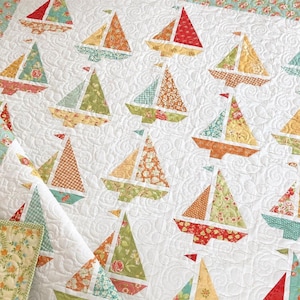 Boat Day Quilt Pattern PDF The Pattern Basket