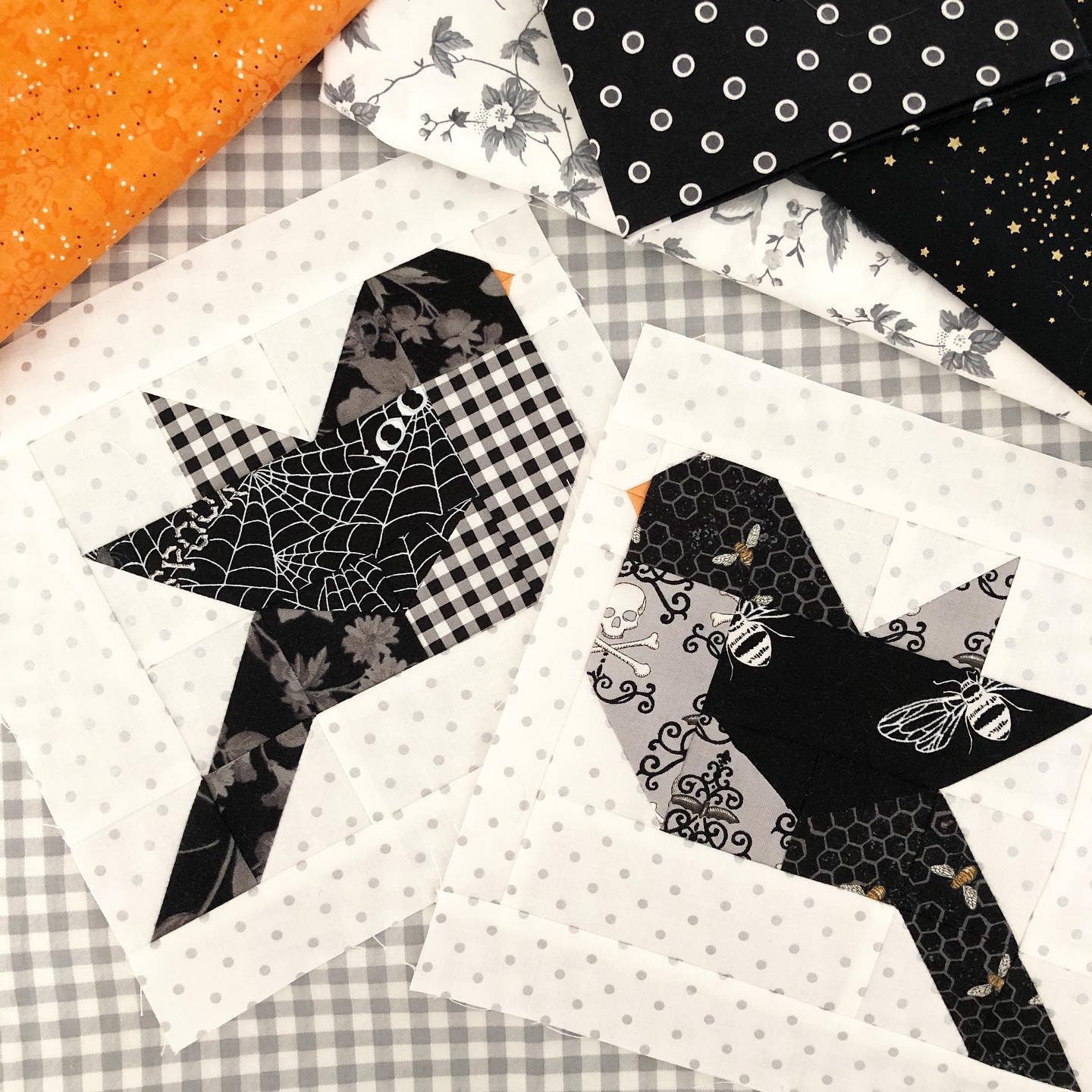 Feathers Quilt Pattern PDF the Pattern Basket - Etsy
