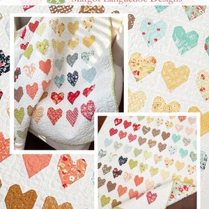 Sweethearts Heart Quilt Pattern PDF The Pattern Basket image 6