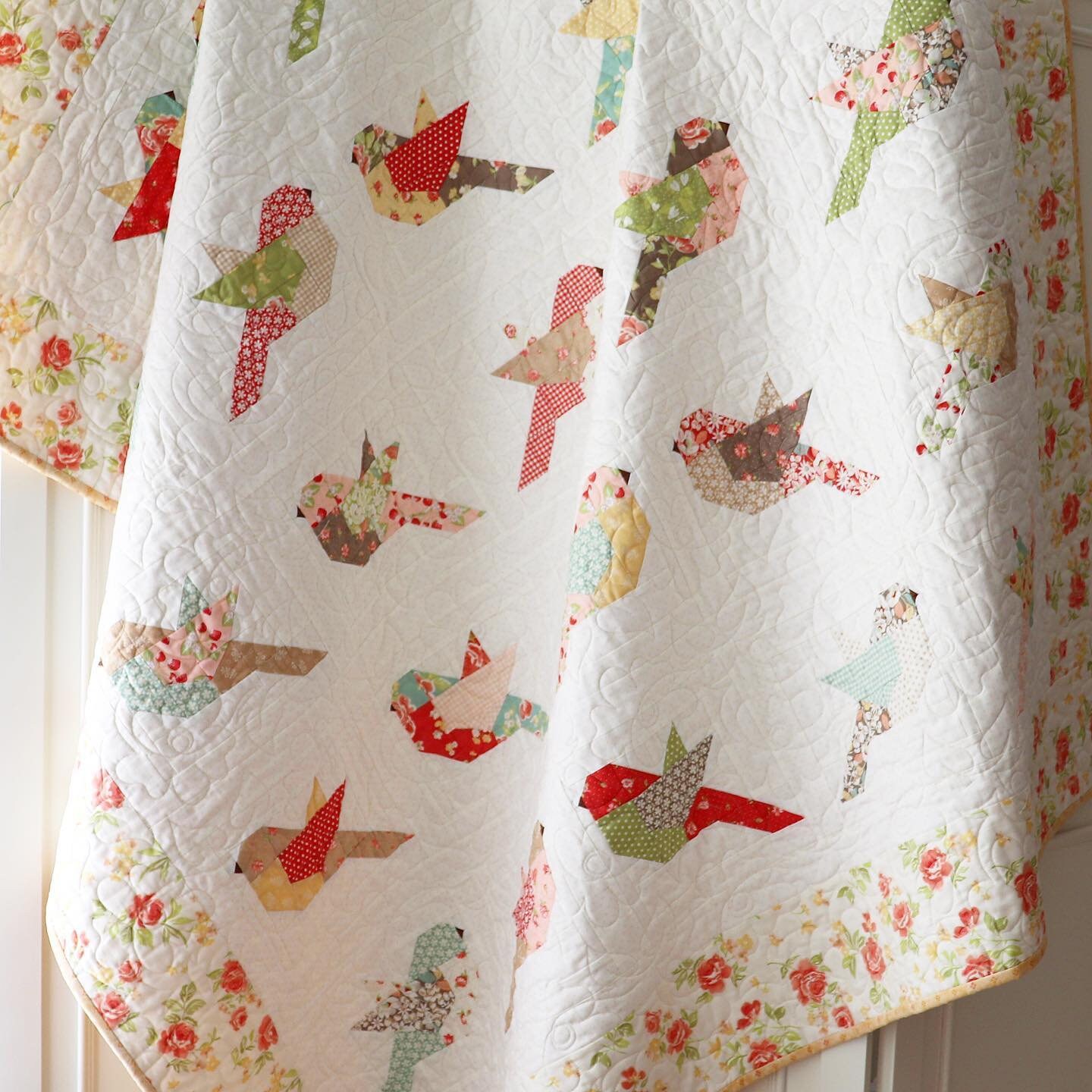 Feathers Quilt Pattern PDF the Pattern Basket - Etsy UK