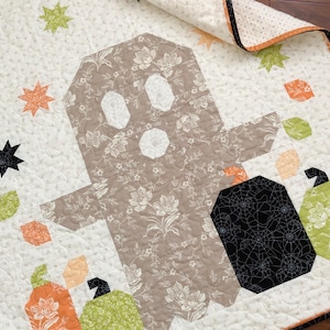 Spooky Patch | Ghost Quilt Pattern PDF | The Pattern Basket