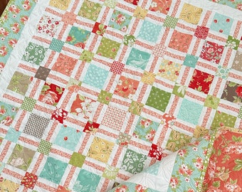 Jagodowy dżem | Wzór na kołdrę w formacie PDF | The Pattern Basket